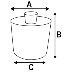fontaine eau dimensions