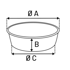 gamelle anti glouton kana dimensions