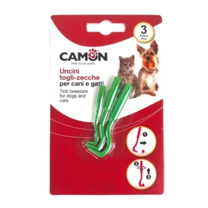 Lot de 3 crochets à tiques