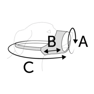 museliere rolo noir dimensions