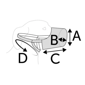 museliere silas noir dimensions