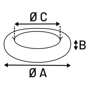 panier rond dimensions