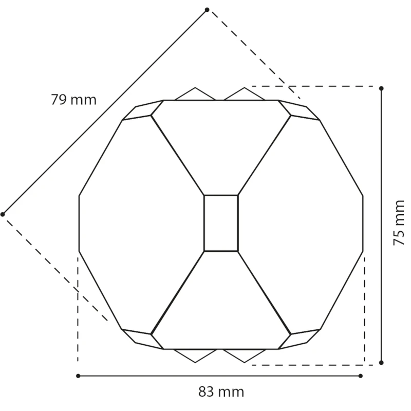 Jouet snowy balle dimensions