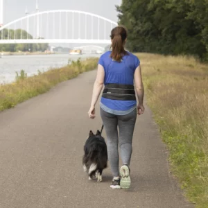 laisse canicross dos