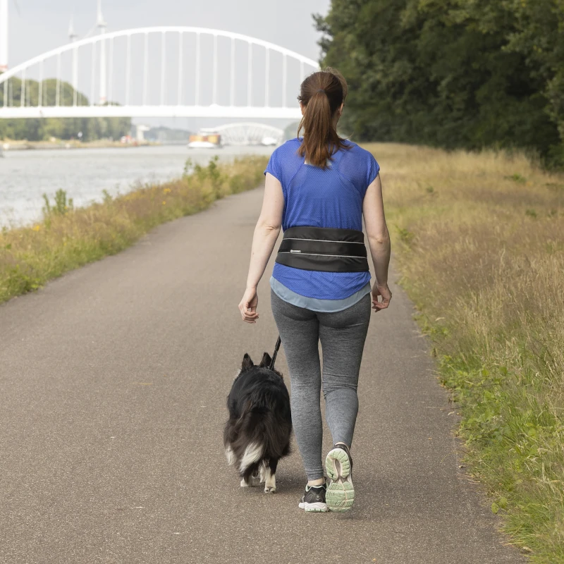 laisse canicross dos