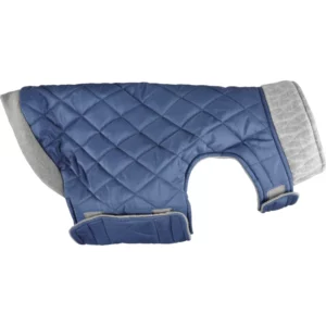 manteau manon bleu côté