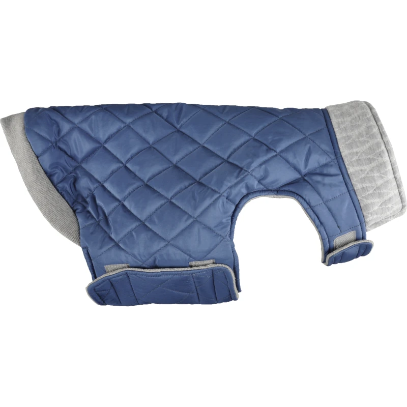 manteau manon bleu côté