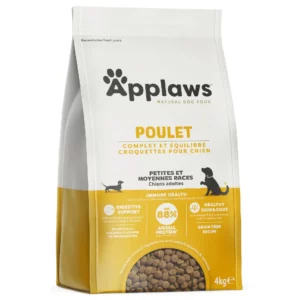 Croquettes pour chien petites et moyennes races applaws - poulet 4kg