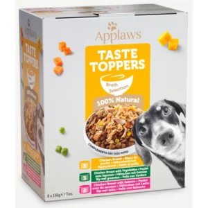 pâtée pour chien adulte applaws - sélection en bouillon