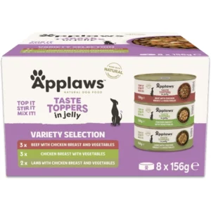 pâtée pour chien adulte applaws - sélection en gelée
